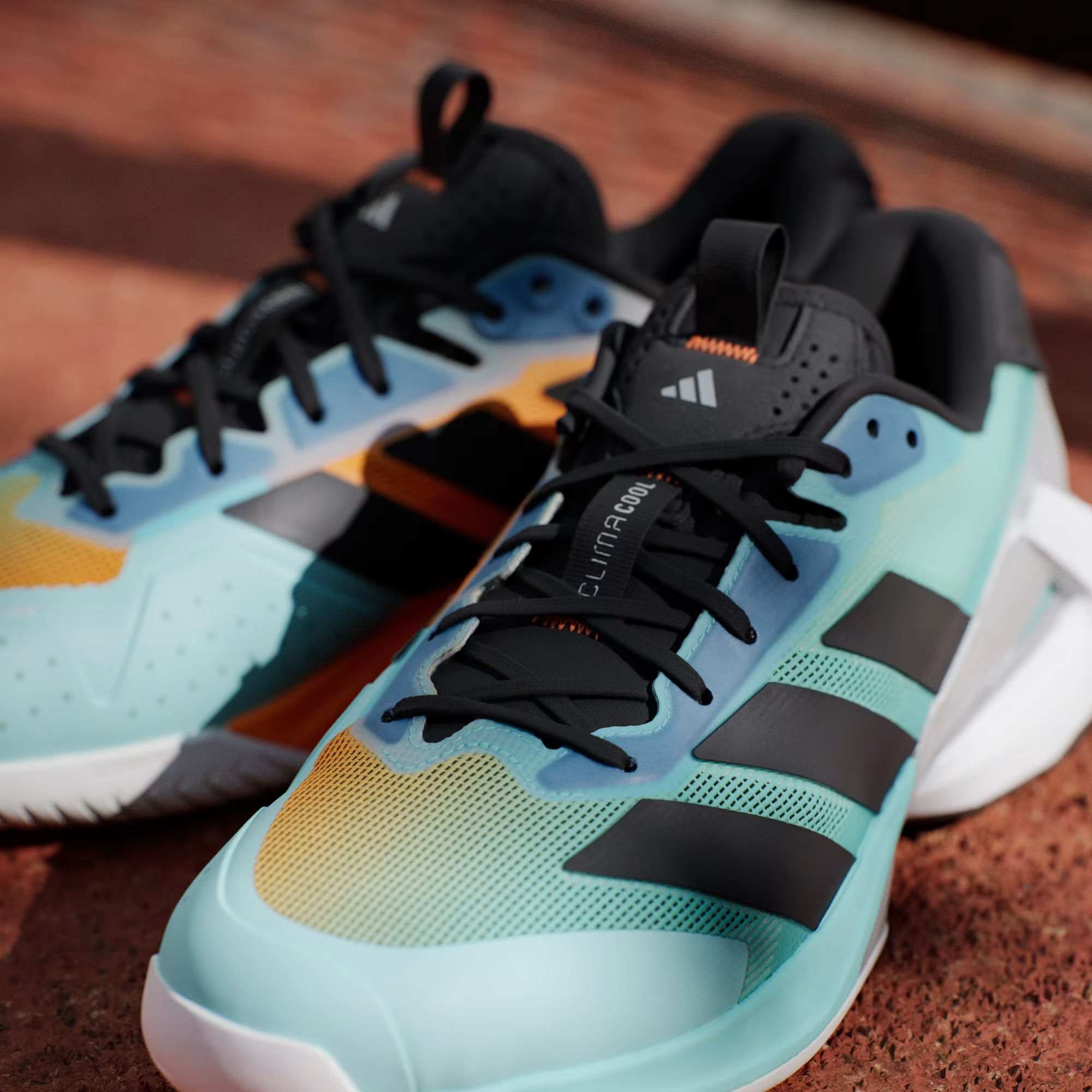  Giày Adidas Adizero Ubersonic 5 'Flash Aqua Core Black' 