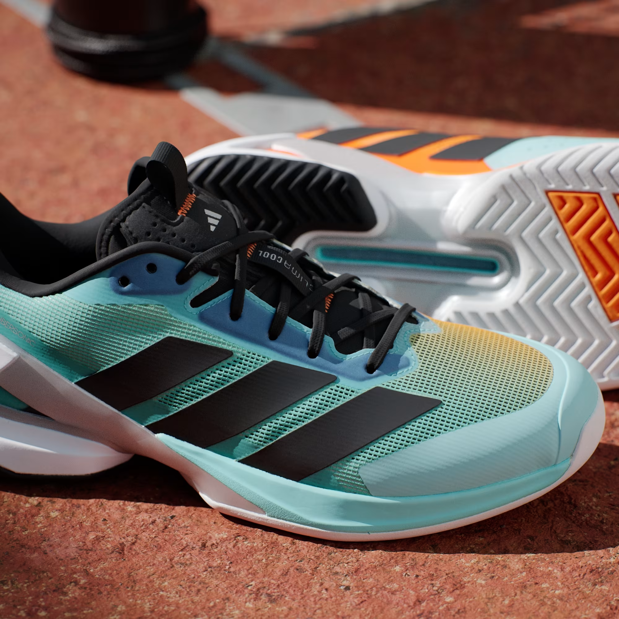  Giày Adidas Adizero Ubersonic 5 'Flash Aqua Core Black' 
