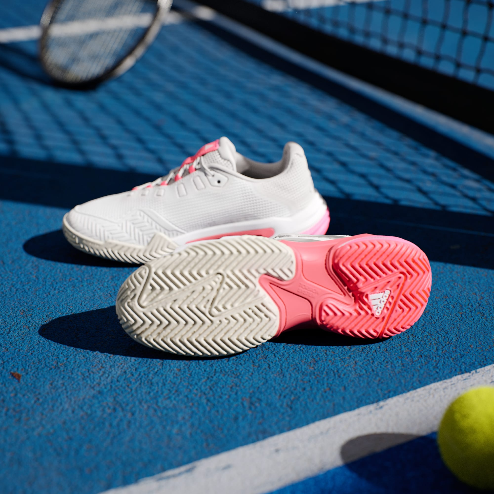  Giày Adidas Barricade 13 'Champagne Metallic Lucid Red' 