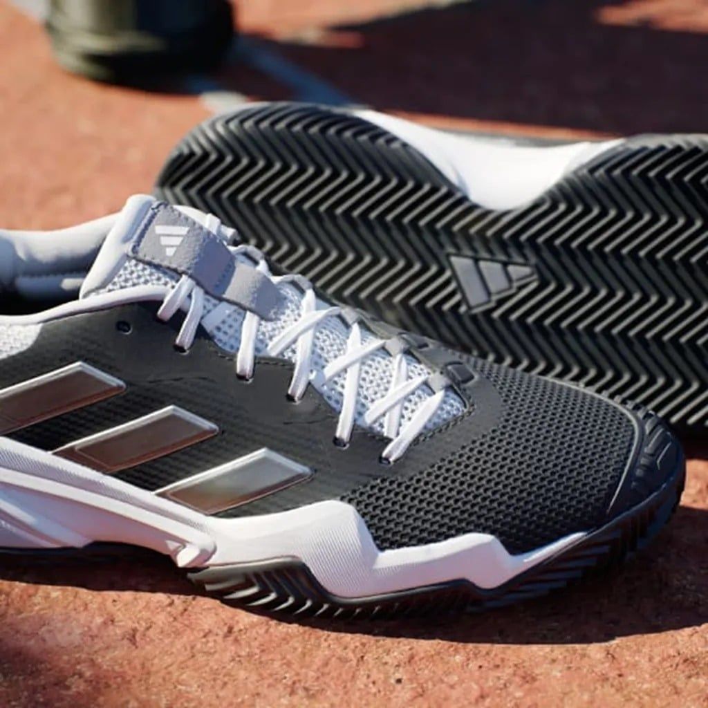 Giày Adidas Barricade 13 Clay 'Black White' 