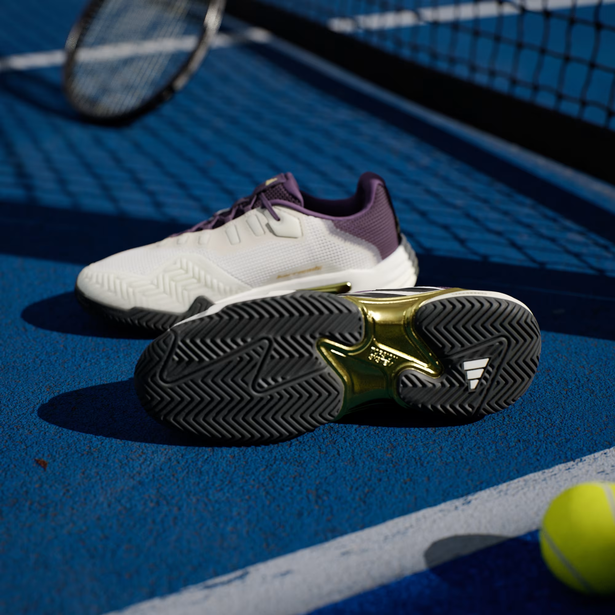  Giày Adidas Barricade 13 'Core White' 