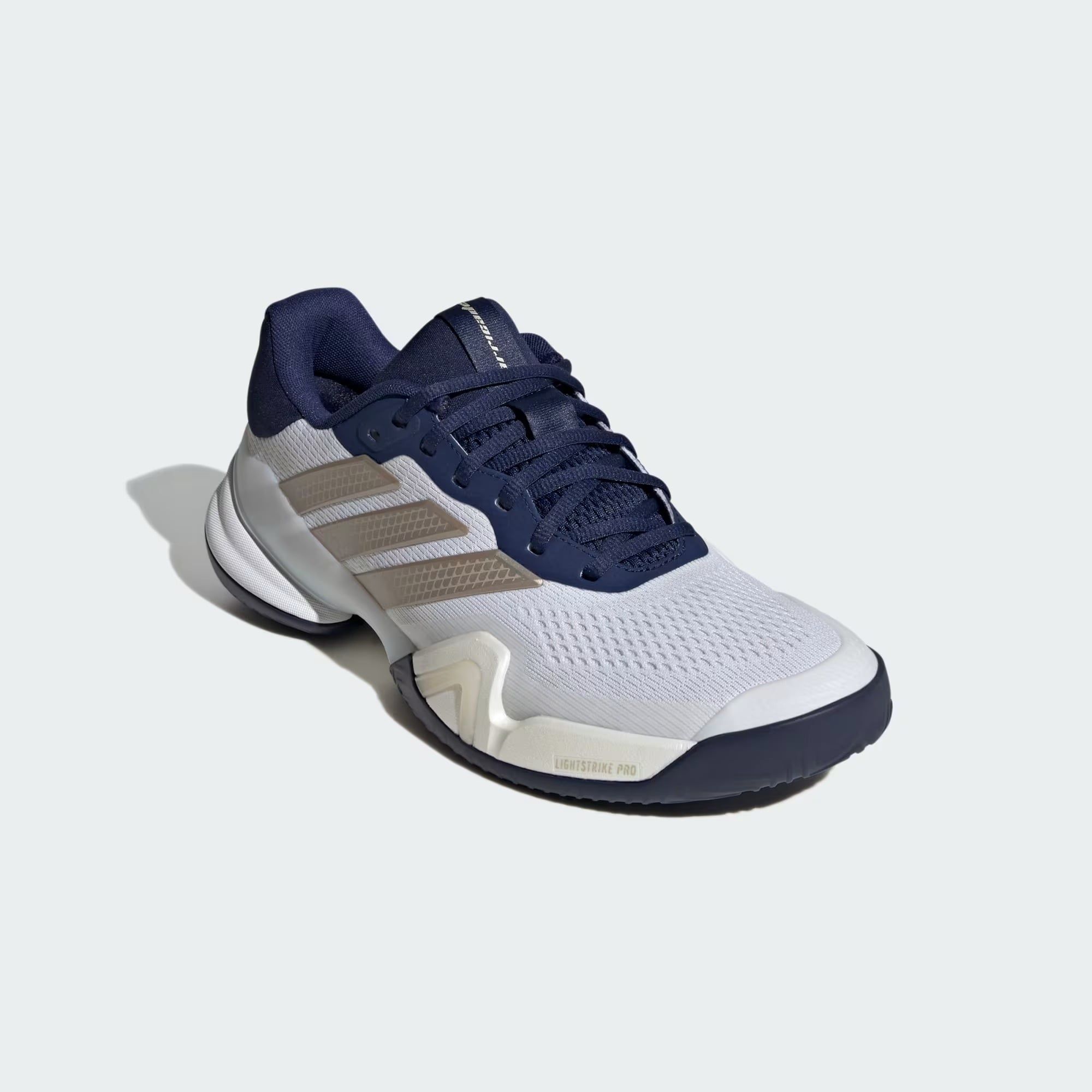  Giày Adidas Barricade 14 'Cloud White Cyber Metallic Dark Blue' 