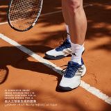  Giày Adidas Barricade 14 'Cloud White Cyber Metallic Dark Blue' 
