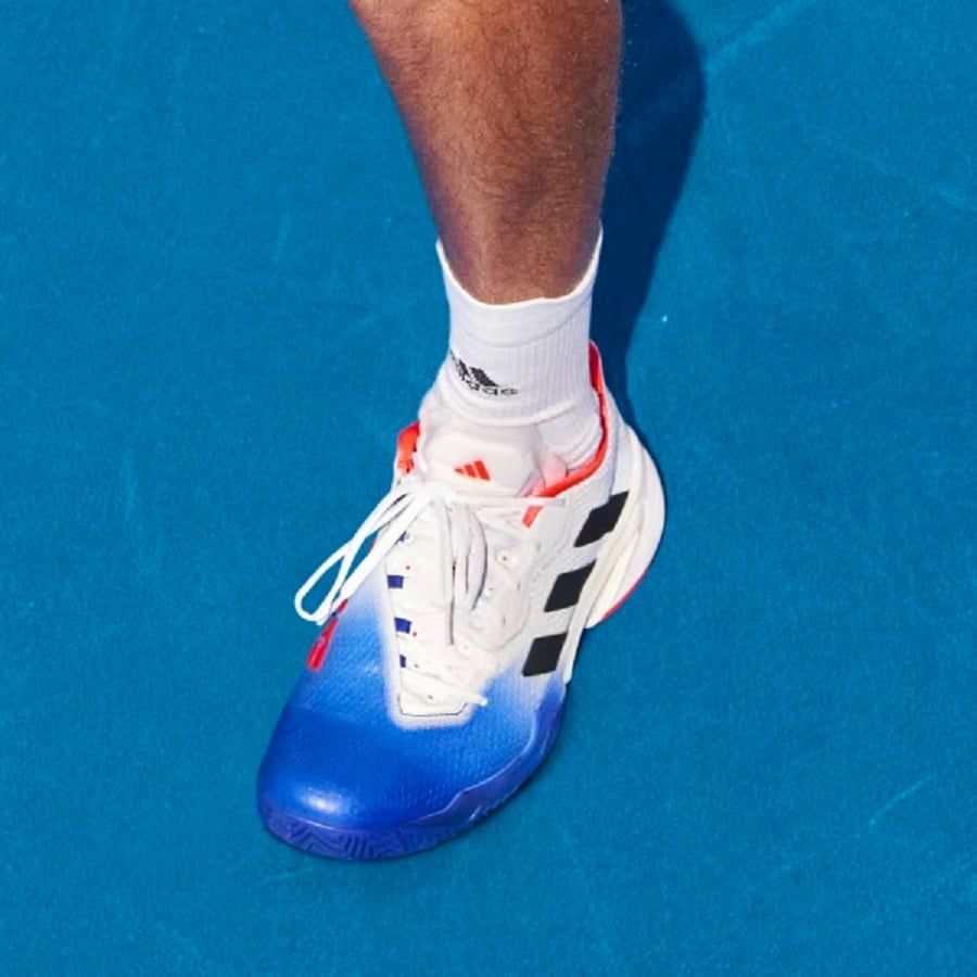  Giày Adidas Barricade 'Lucid Blue Solar Red' 