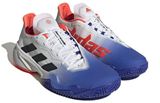  Giày Adidas Barricade 'Lucid Blue Solar Red' 