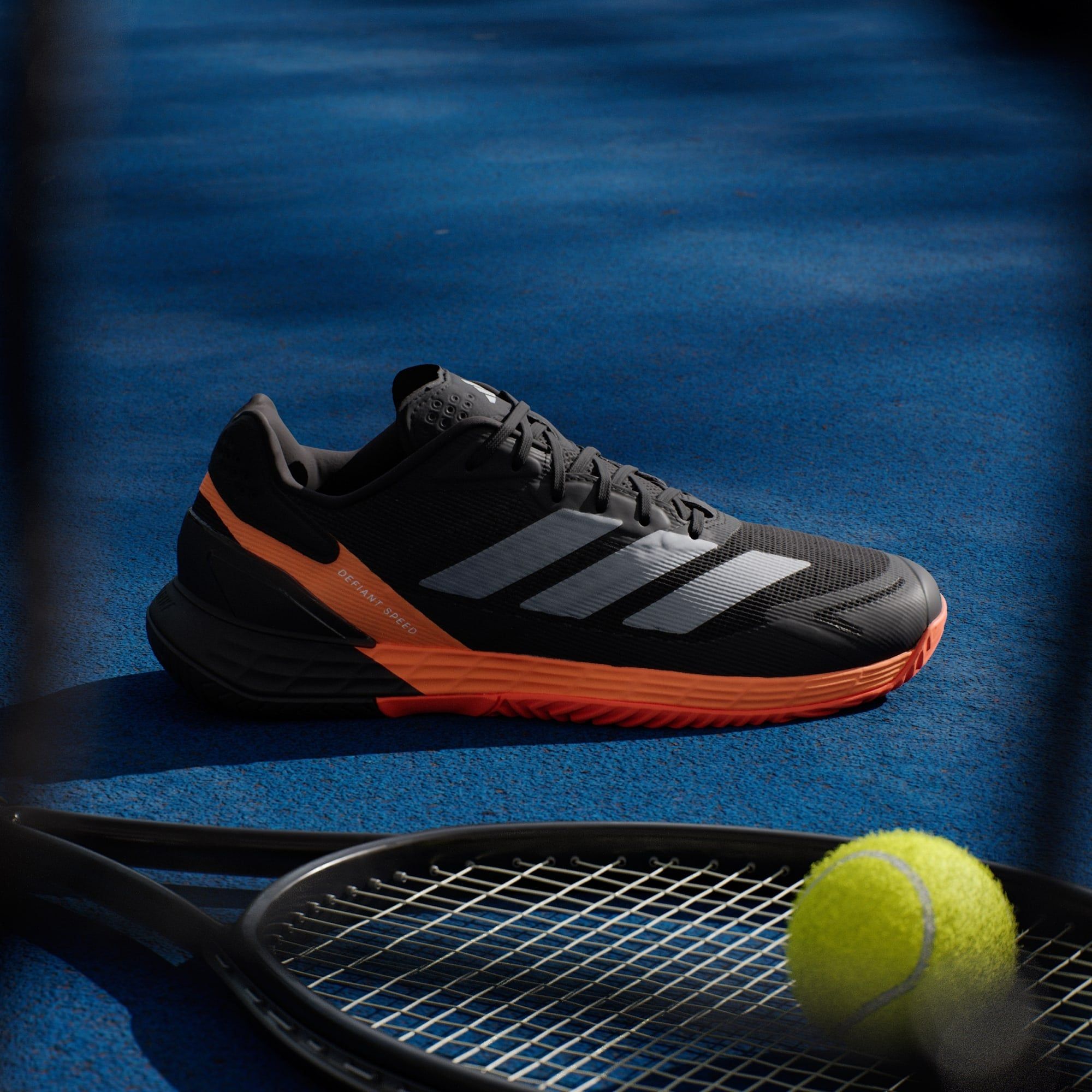  Giày Adidas Defiant Speed 2 Tennis Shoes 'Black' 