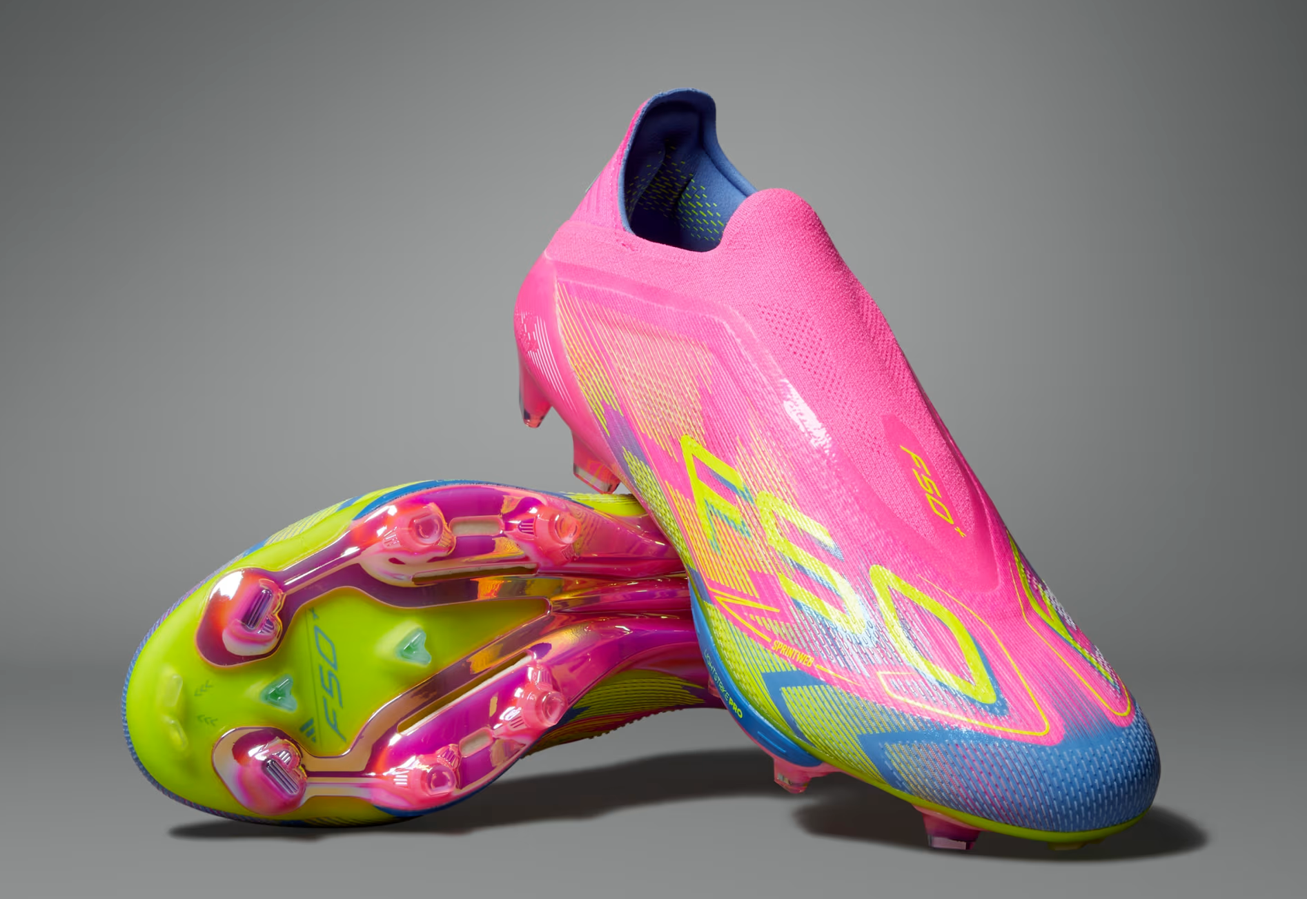  Giày Adidas F50+ Elite Laceless FG ‘Mystic Victory’ 