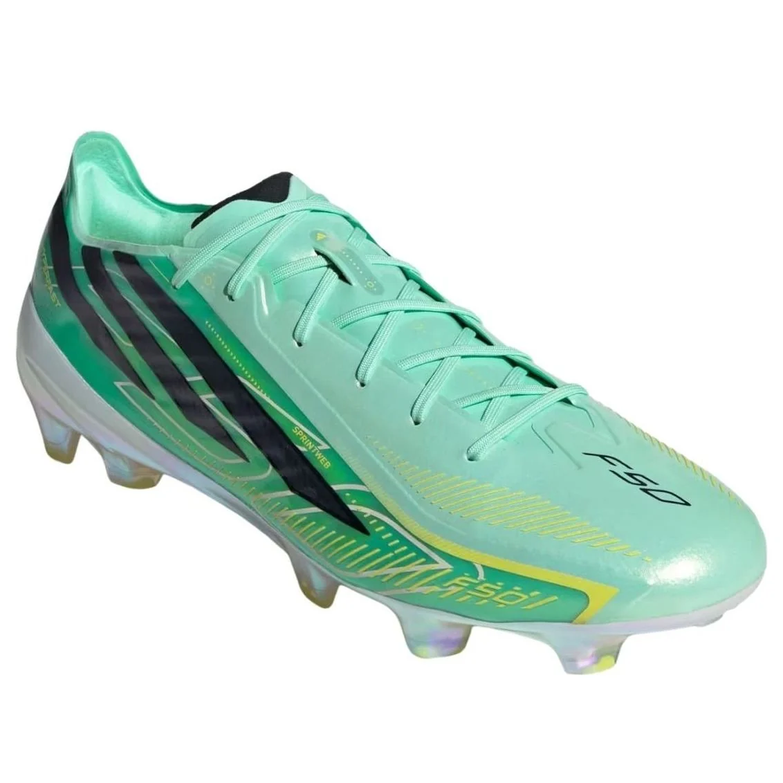  Giày Adidas F50 Hyperfast Elite FG 'Pulse Mint Solar Lemon' 