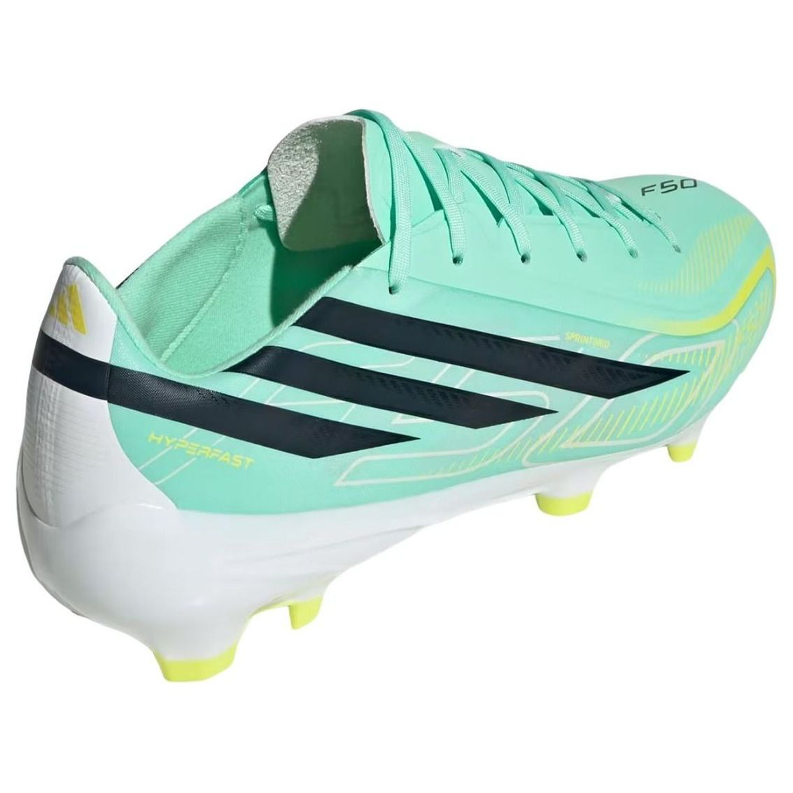  Giày Adidas F50 Hyperfast League FG 'Pulse Mint Solar Lemon' 