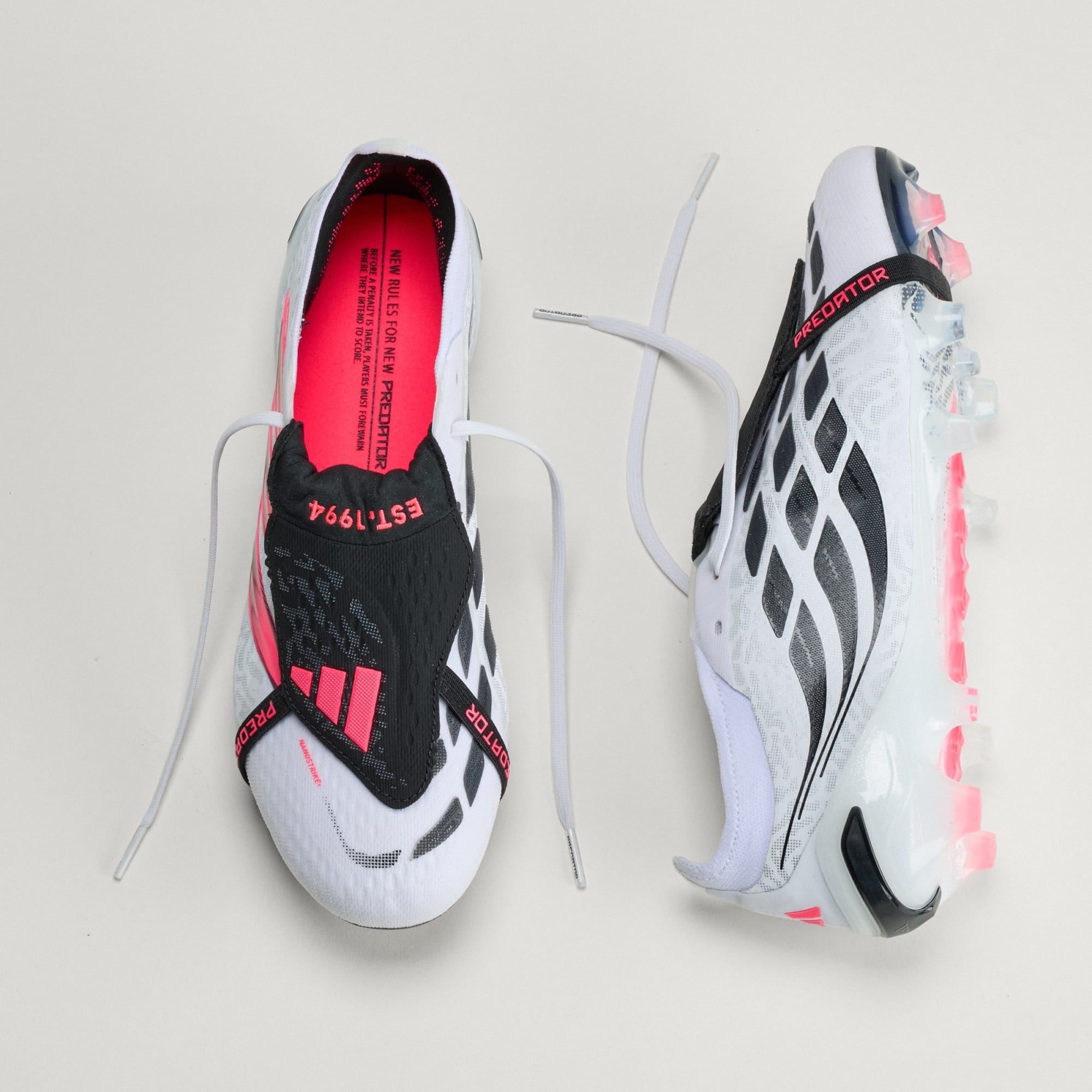  Giày Adidas Predator Elite Fold-Over Tongue Firm Ground 'White' 