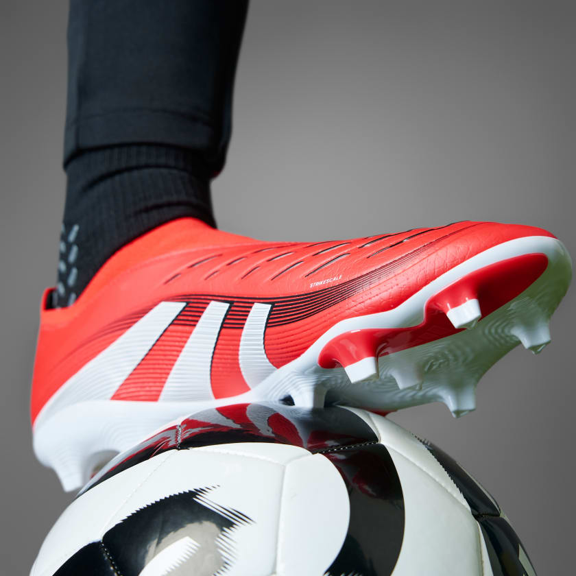  Giày Adidas Predator League Laceless FG/MG Cleats ‘Red’ 