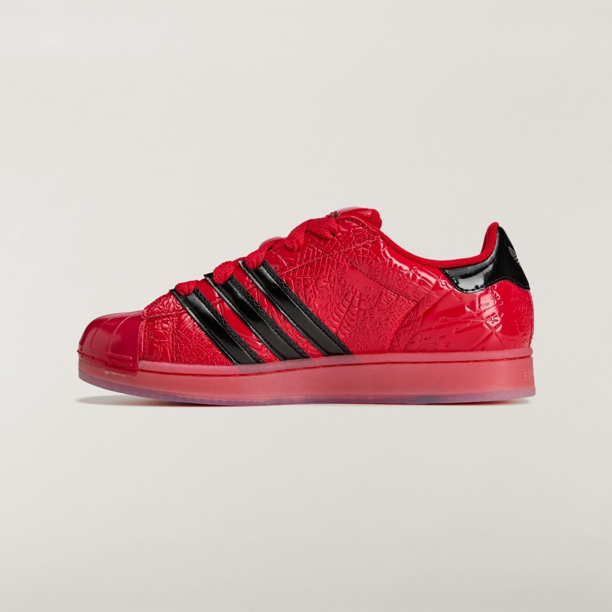  Giày Adidas x Sp5der Worldwide Super Star 'Red' 