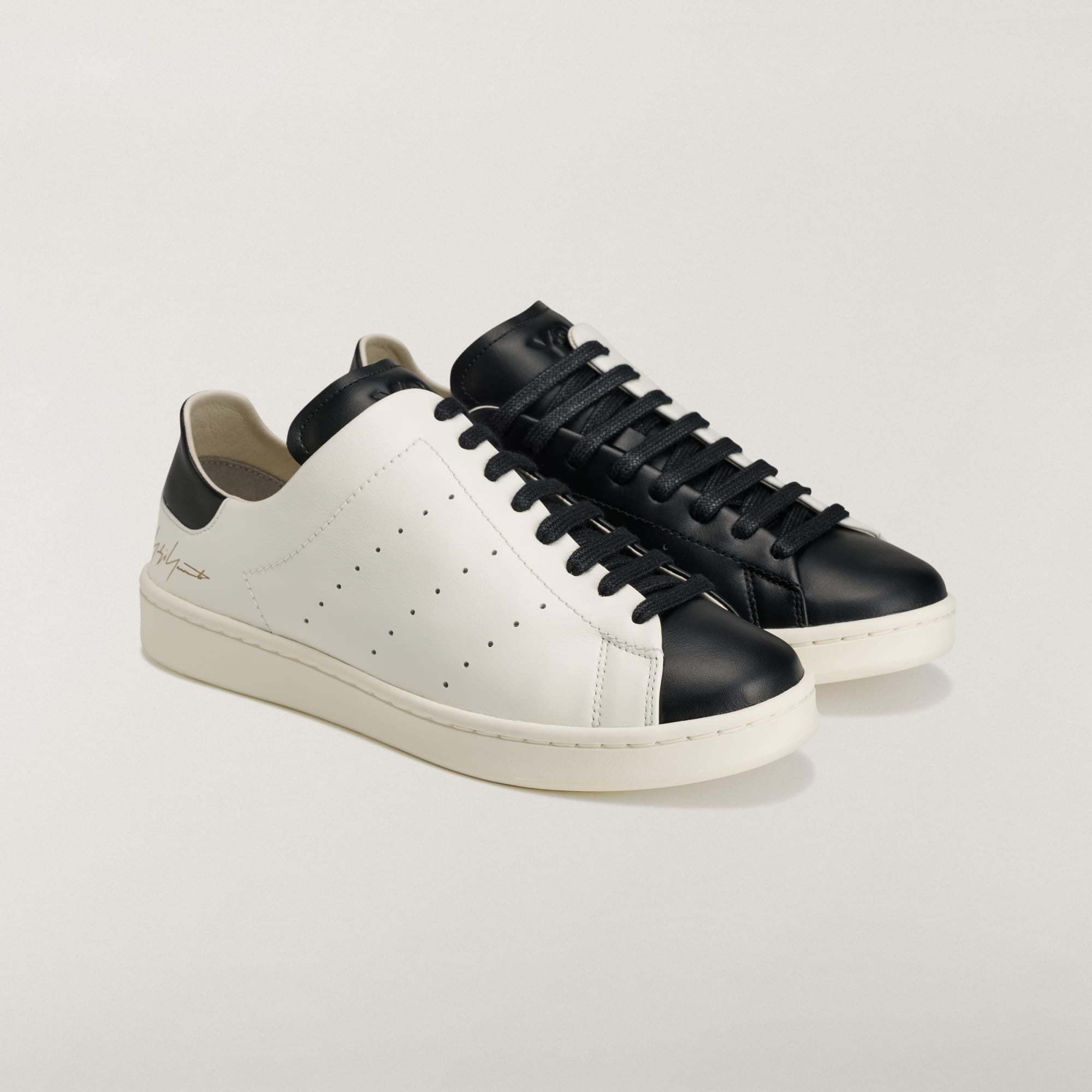  Giày Adidas Y-3 Diagonal Stan Smith Trainers 'White Black' 