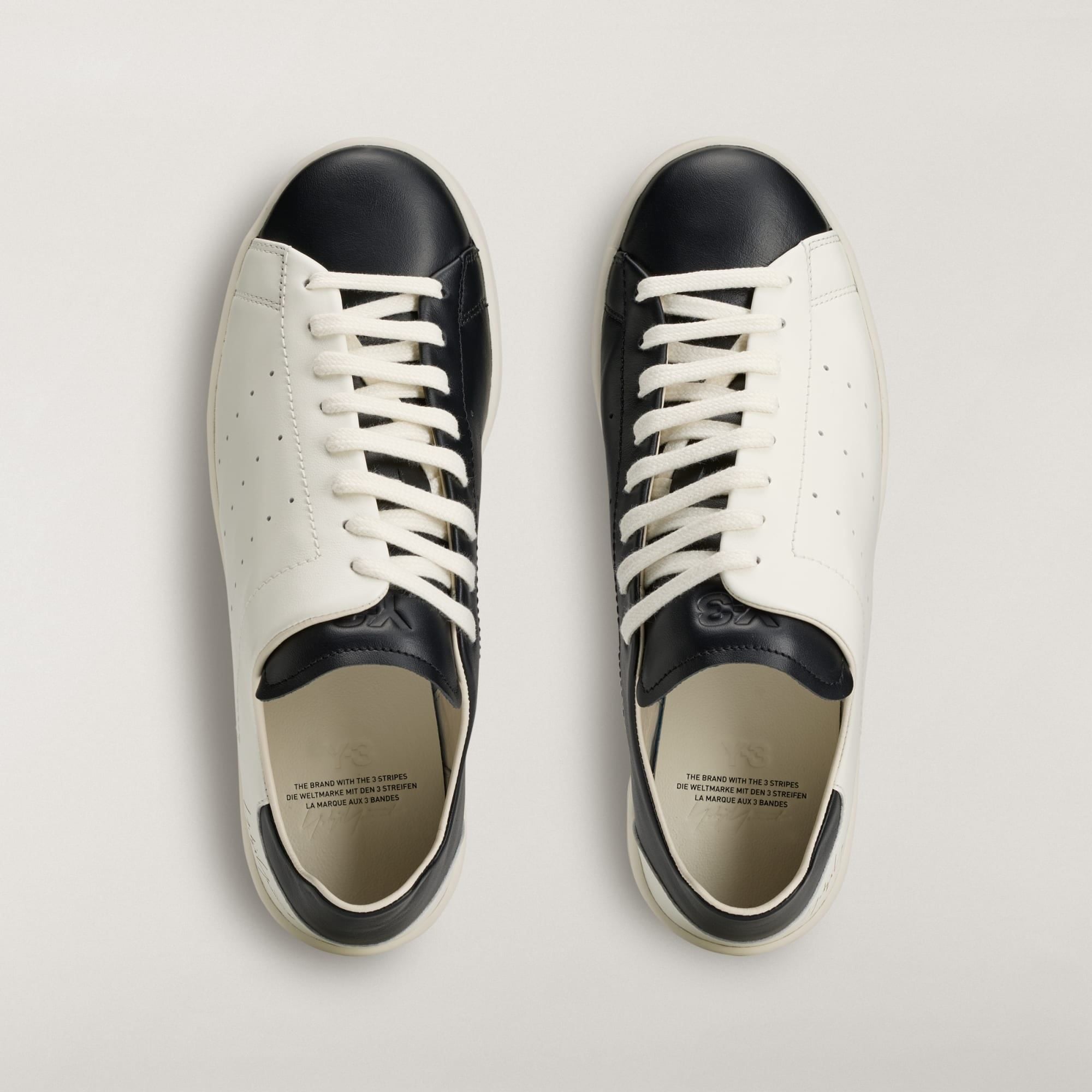  Giày Adidas Y-3 Diagonal Stan Smith Trainers 'White Black' 