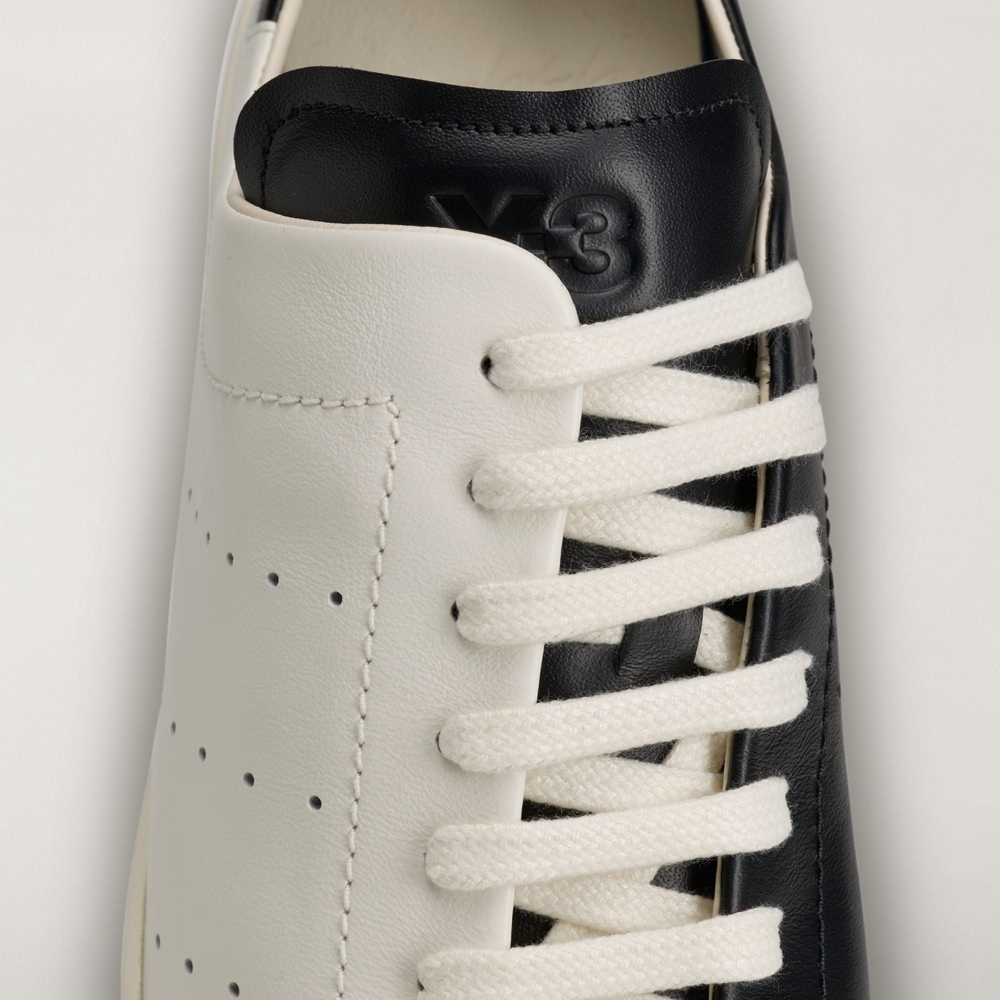  Giày Adidas Y-3 Diagonal Stan Smith Trainers 'White Black' 
