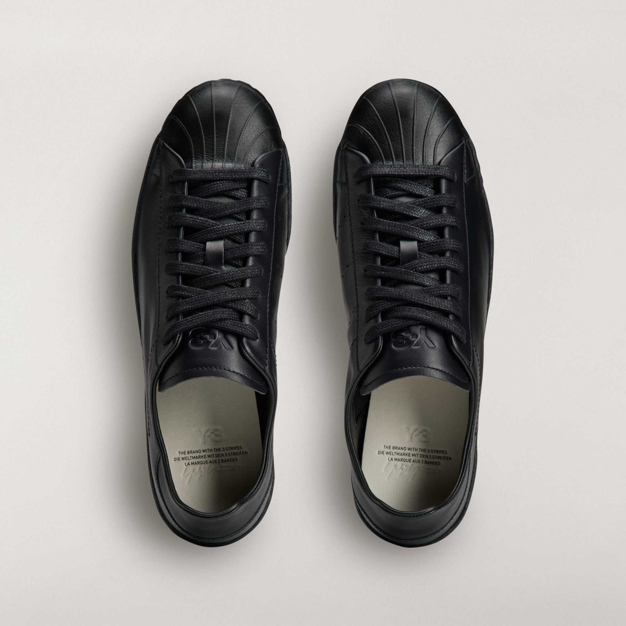  Giày Adidas Y-3 Superstar Trainers 'Black' 