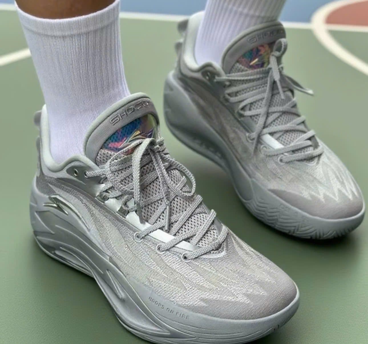  Giày Anta Shock Wave 7 'Silver Wing' 