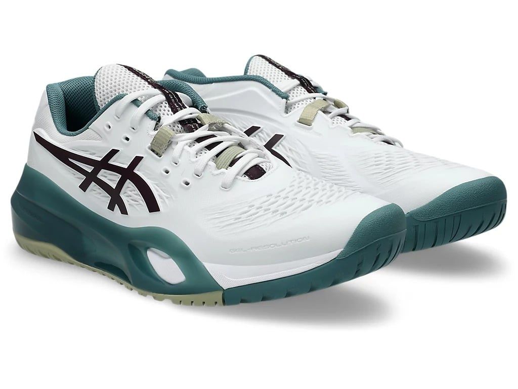  Giày Asics Gel-Resolution X 'White Dark Aubergine' 