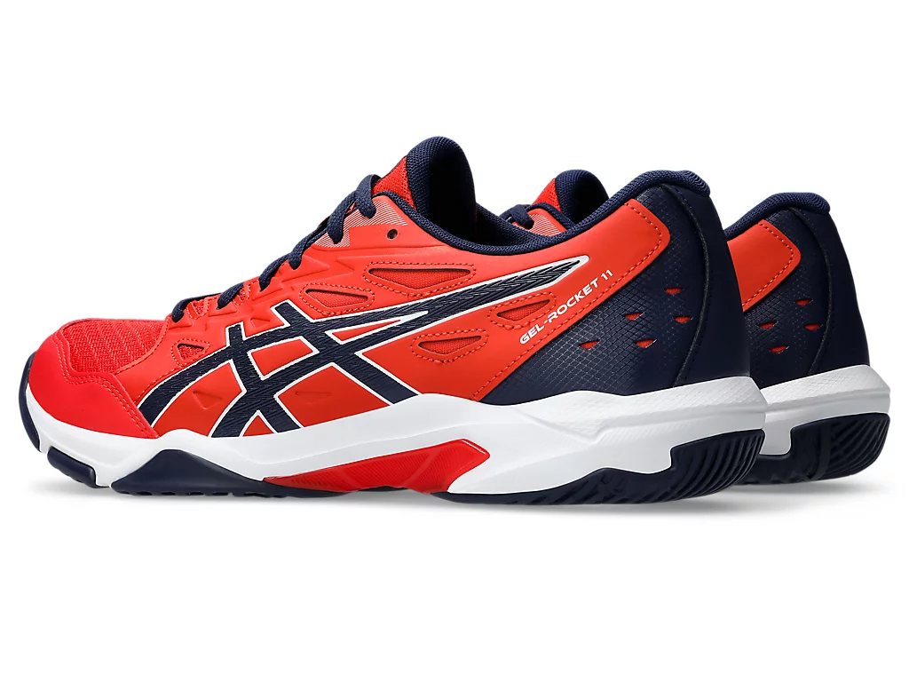  Giày Asics Gel-Rocket 11 'Fiery Red Peacoat' 