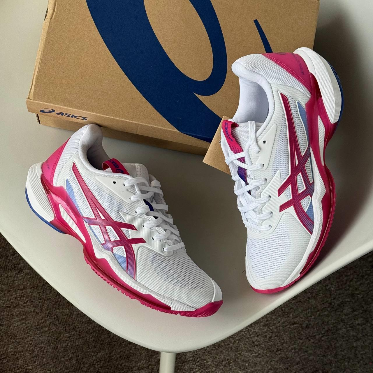  Giày Asics Solution Speed FF 3 'White Bright Rose' 