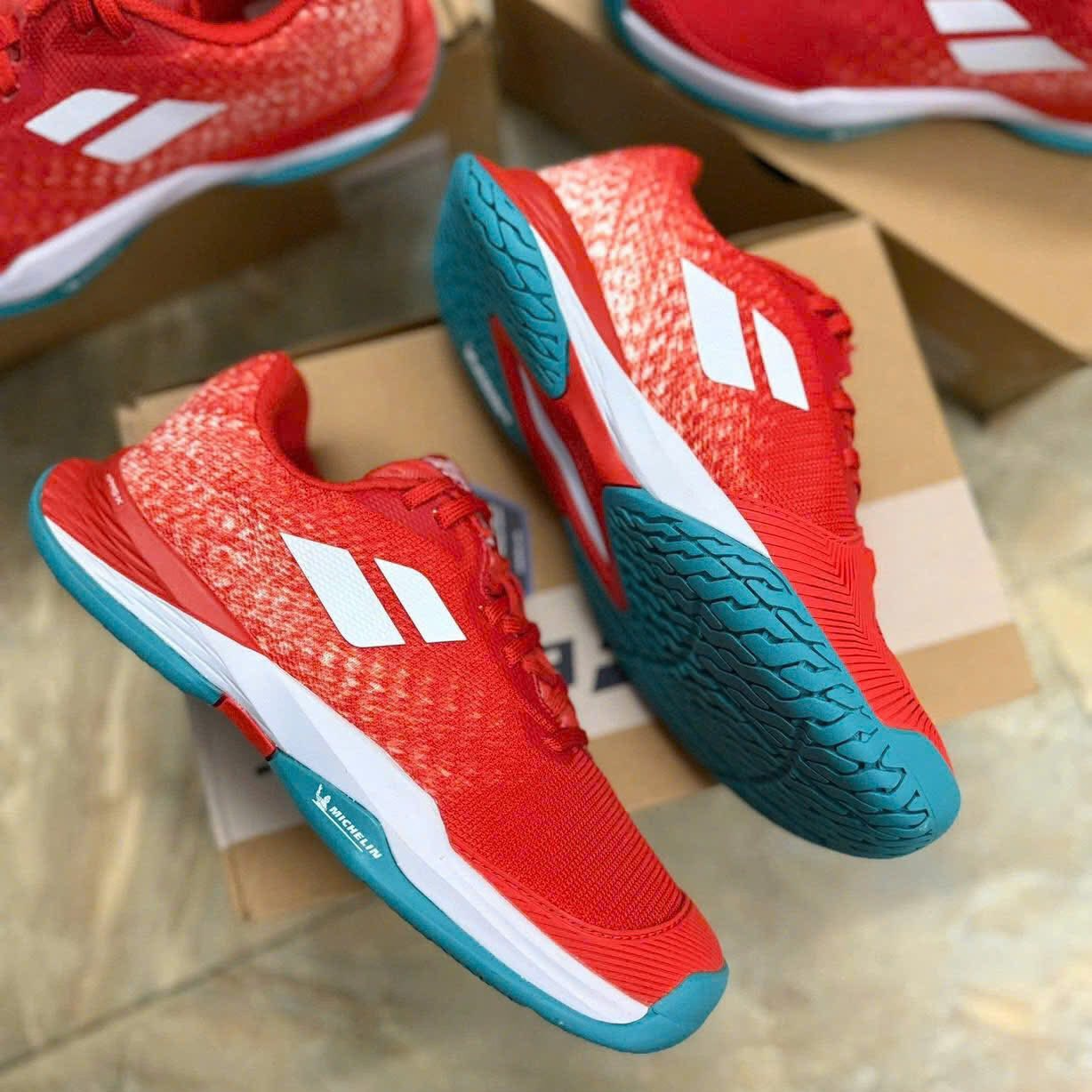  Giày Babolat Jet Mach 3 All Court 'Fiesta Red' 