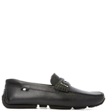  Giày Bally Pablon Pebbled Leather Loafers 'Black' 