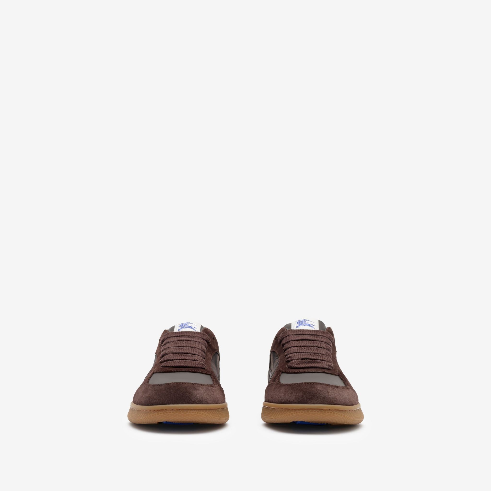  Giày Burberry Check Terrace Sneakers​ 'Dark Brown' 