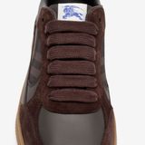  Giày Burberry Check Terrace Sneakers​ 'Dark Brown' 