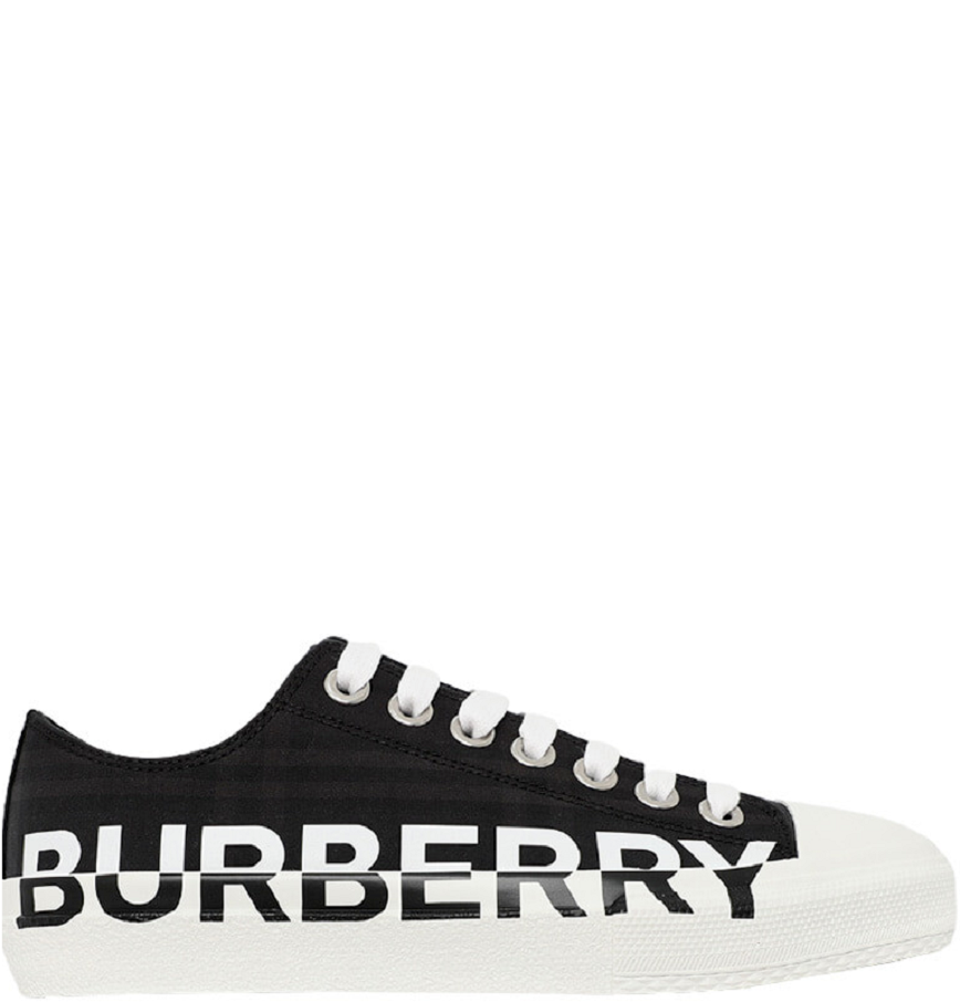  Giày Burberry Larkhall Low Top Lace Up 'Black' 