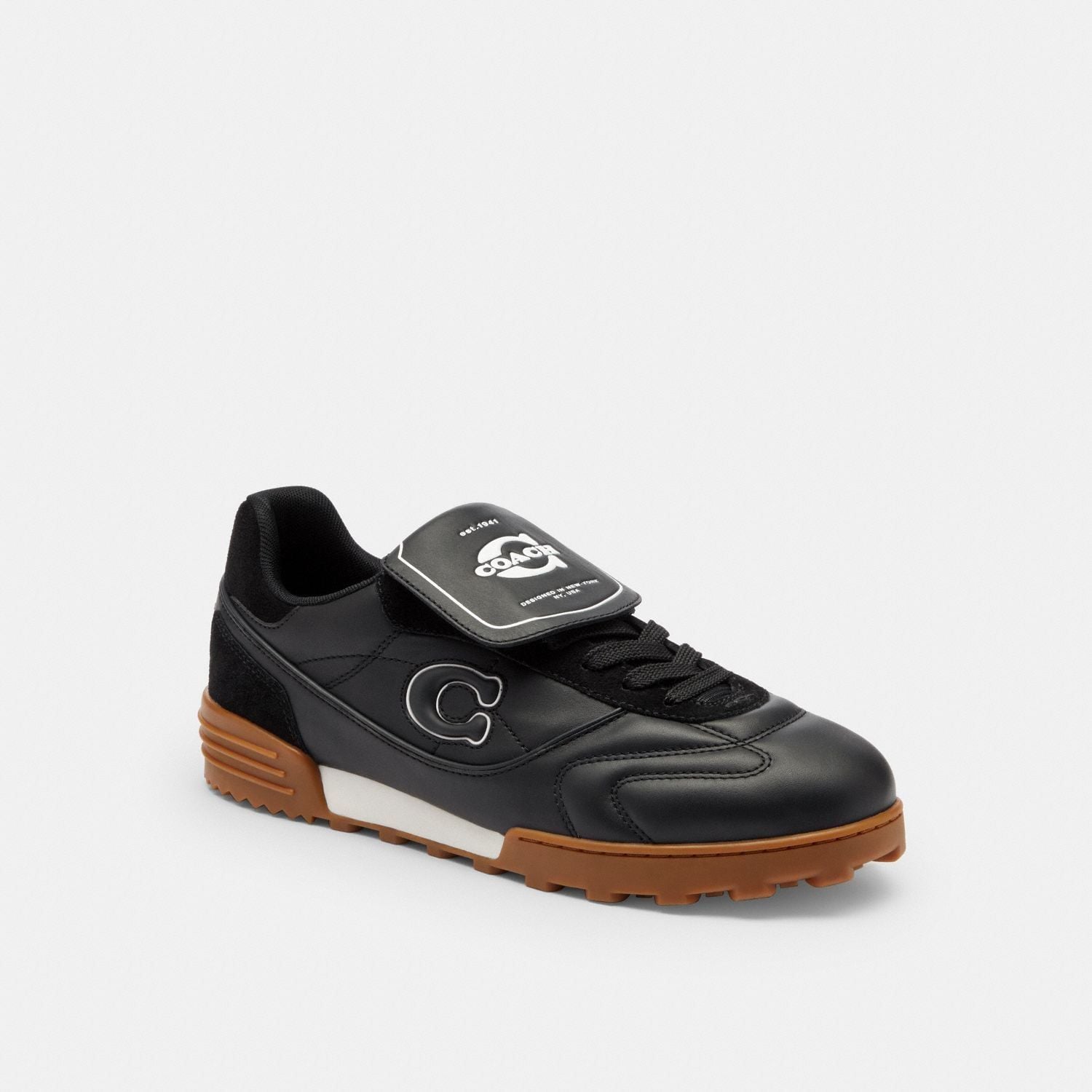  Giày Coach Match Sneaker 'Black' 