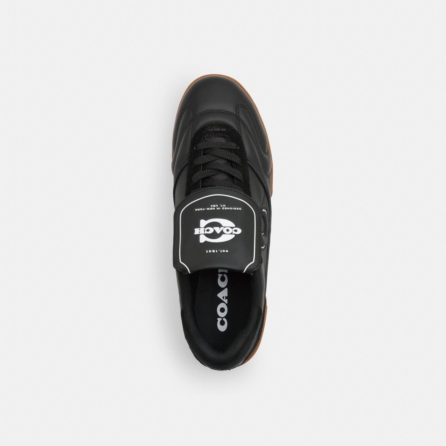  Giày Coach Match Sneaker 'Black' 