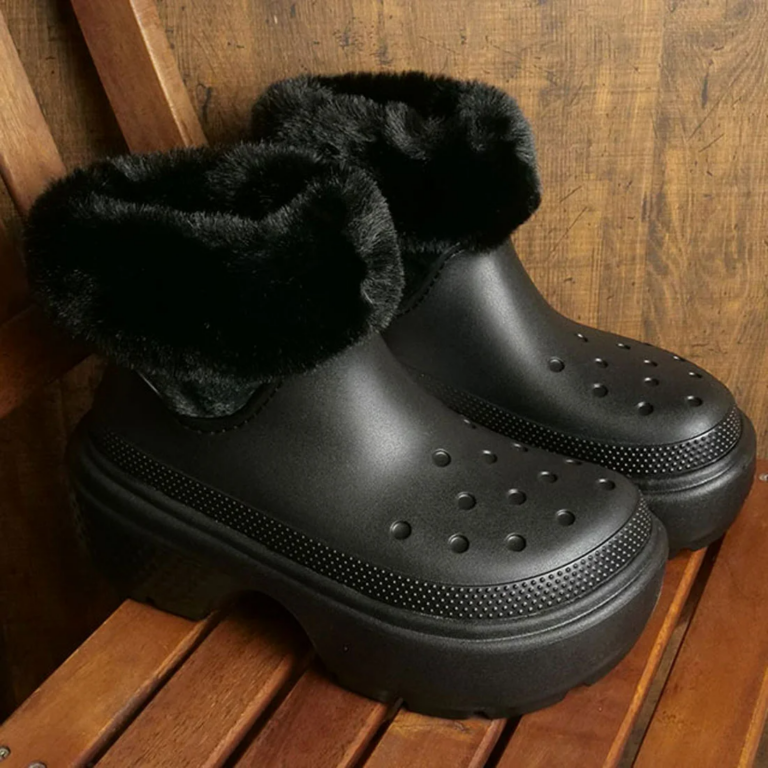  Giày Crocs Stomp Lined Boot ‘Black’ 