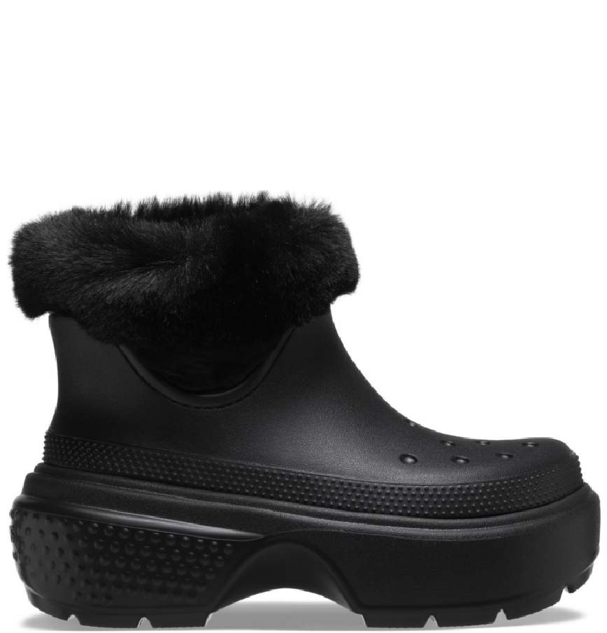  Giày Crocs Stomp Lined Boot ‘Black’ 