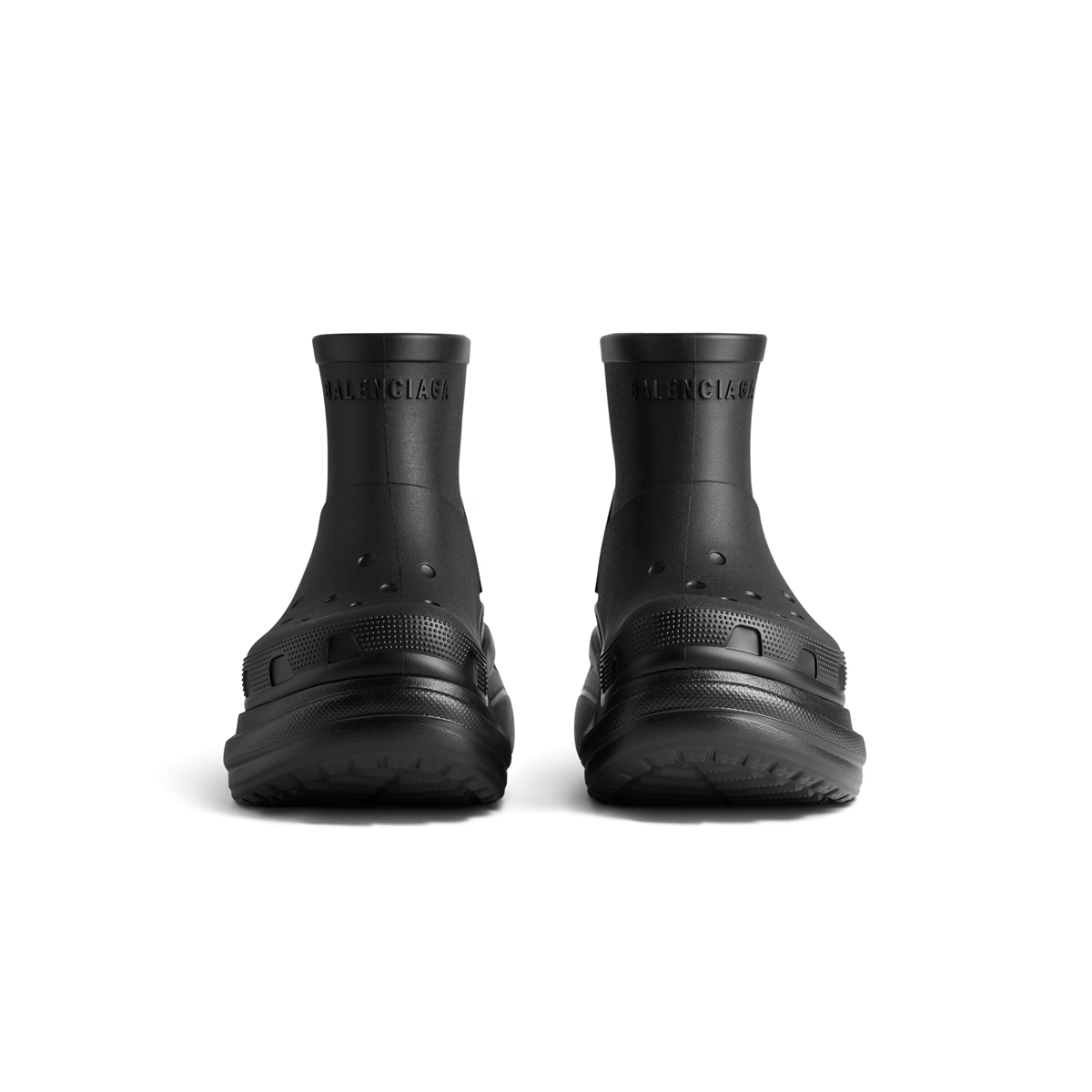  Giày Crocs X Balenciaga Bootie ‘Black’ 