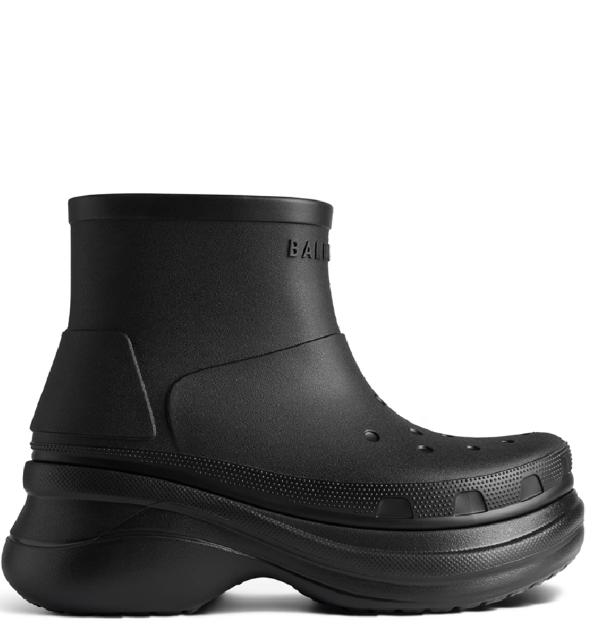  Giày Crocs X Balenciaga Bootie ‘Black’ 