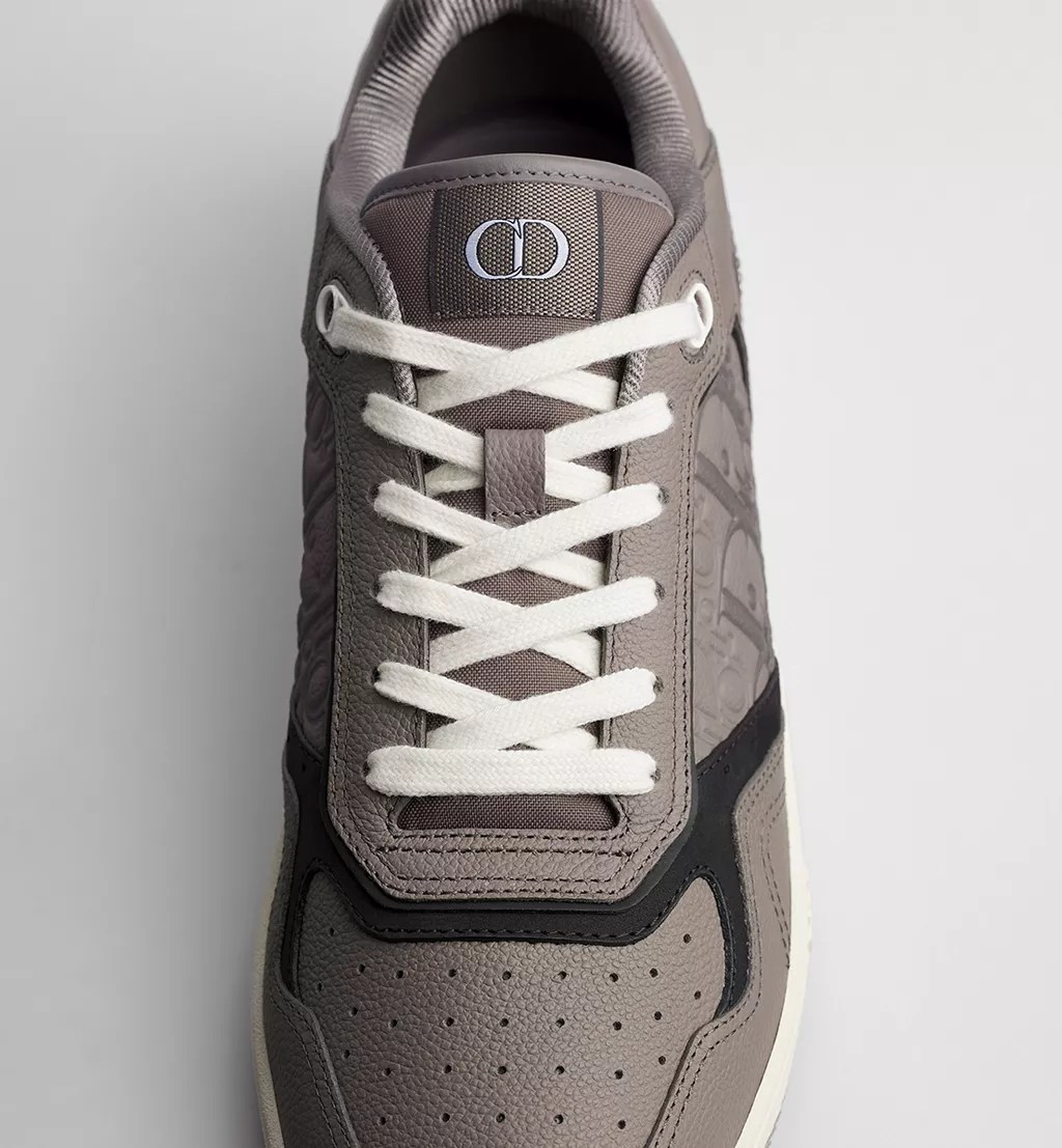 Giày Dior B27 Uptown Low-Top Sneaker 'Gray Grained' 