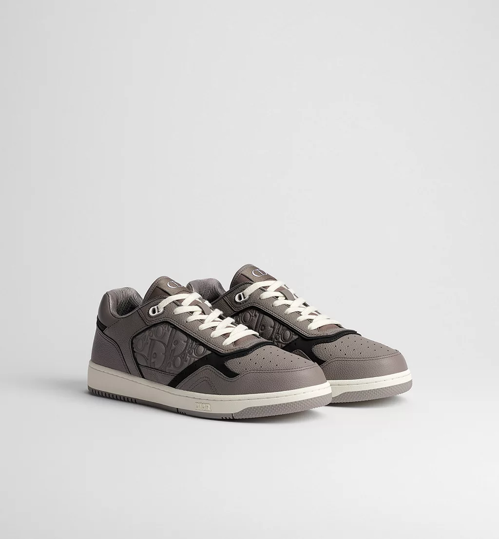  Giày Dior B27 Uptown Low-Top Sneaker 'Gray Grained' 