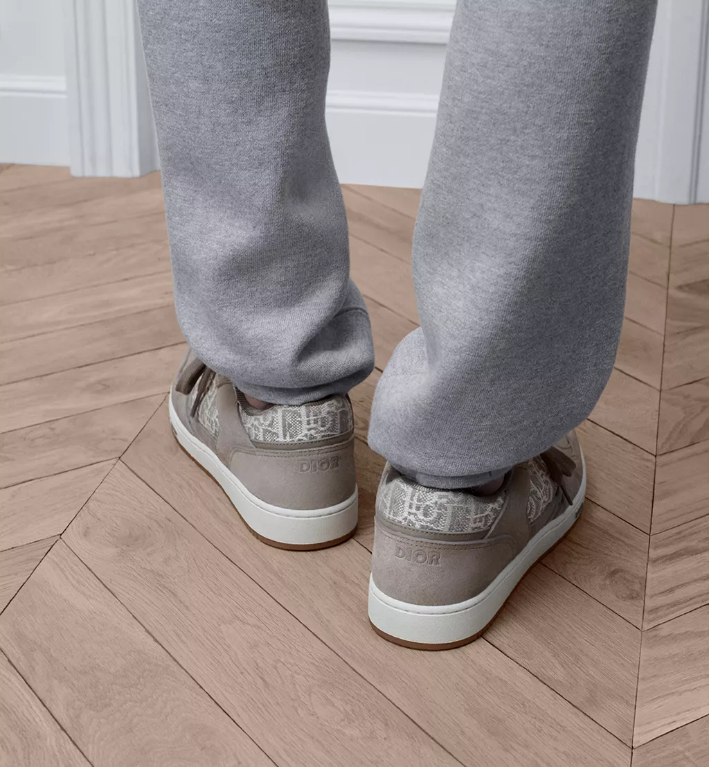  Giày Dior B27 Uptown Low-Top Sneaker 'Gray Suede' 
