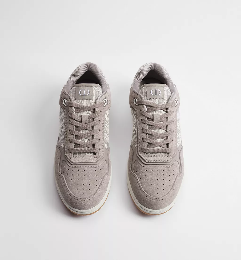  Giày Dior B27 Uptown Low-Top Sneaker 'Gray Suede' 