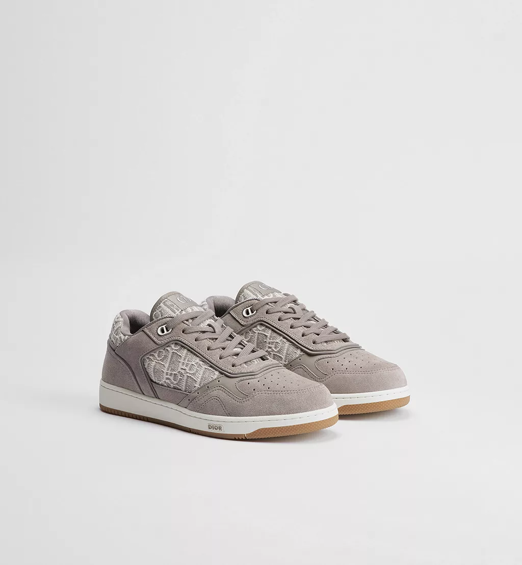  Giày Dior B27 Uptown Low-Top Sneaker 'Gray Suede' 