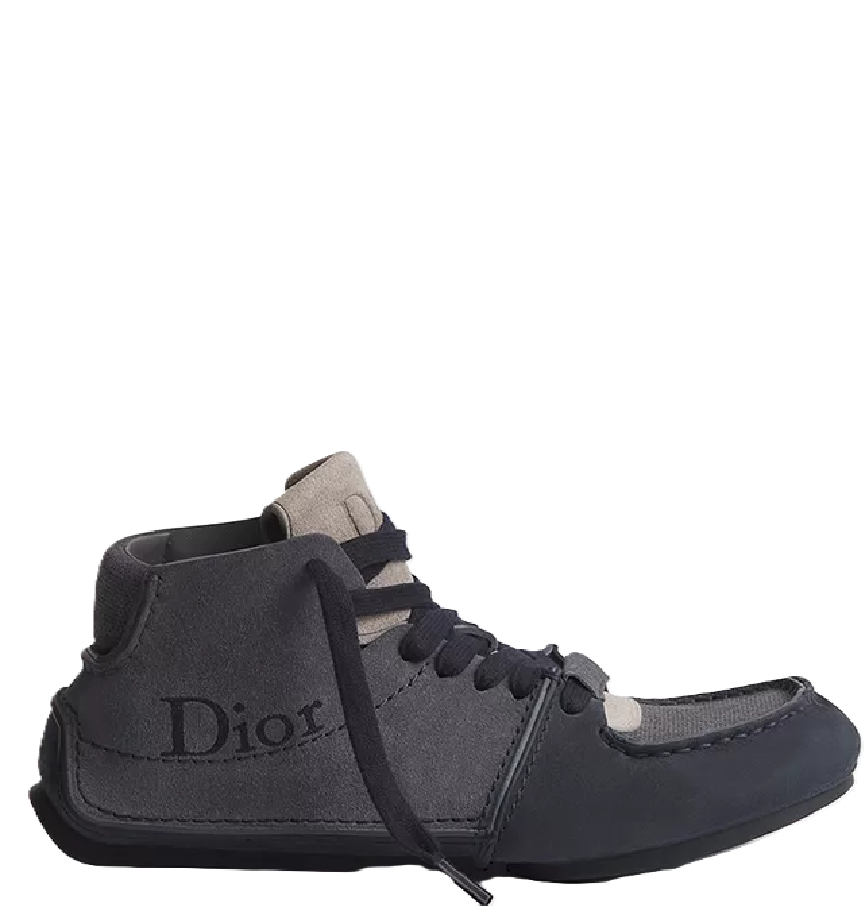 Giày Dior Roadie Lace-Up Boot 'Deep Blue' 