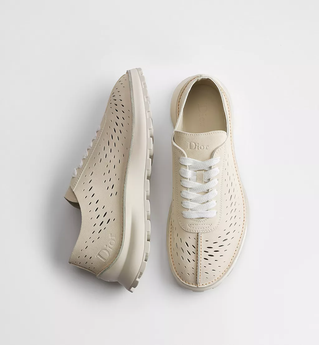  Giày Dior Squash Sneaker 'Cream Suede' 