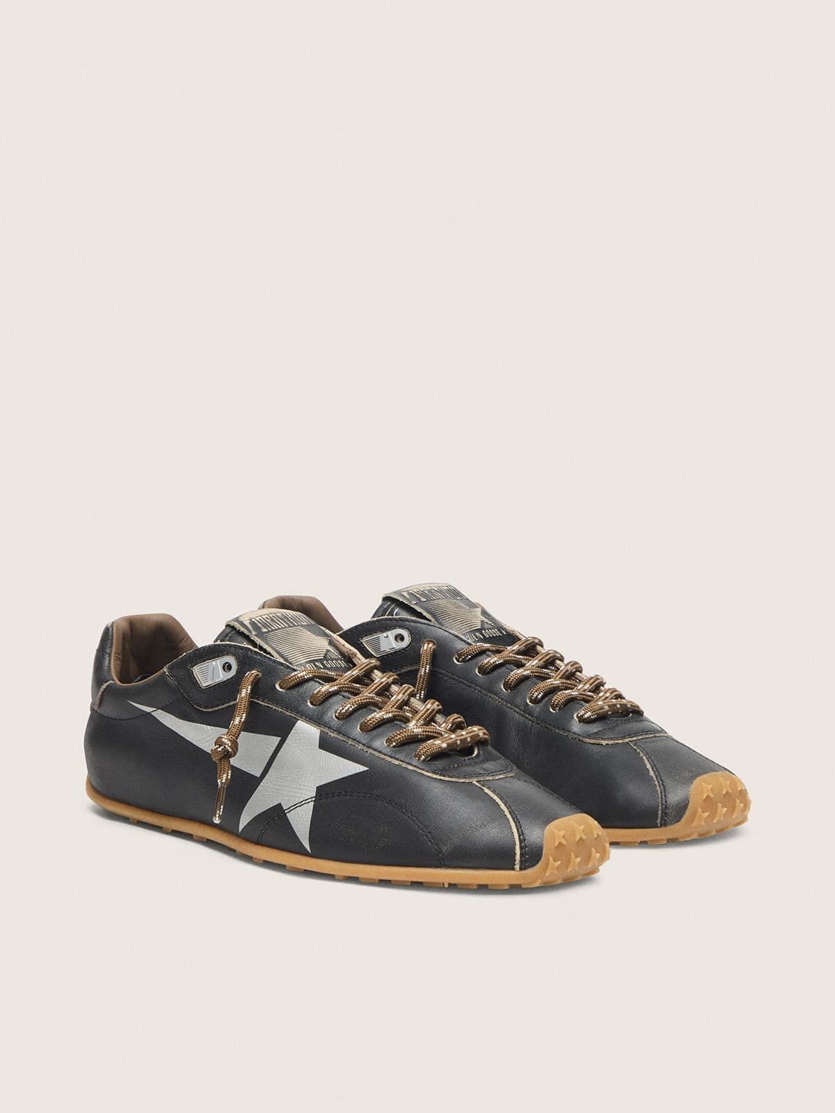  Giày Golden Goose Marathon Speed 'Black' 
