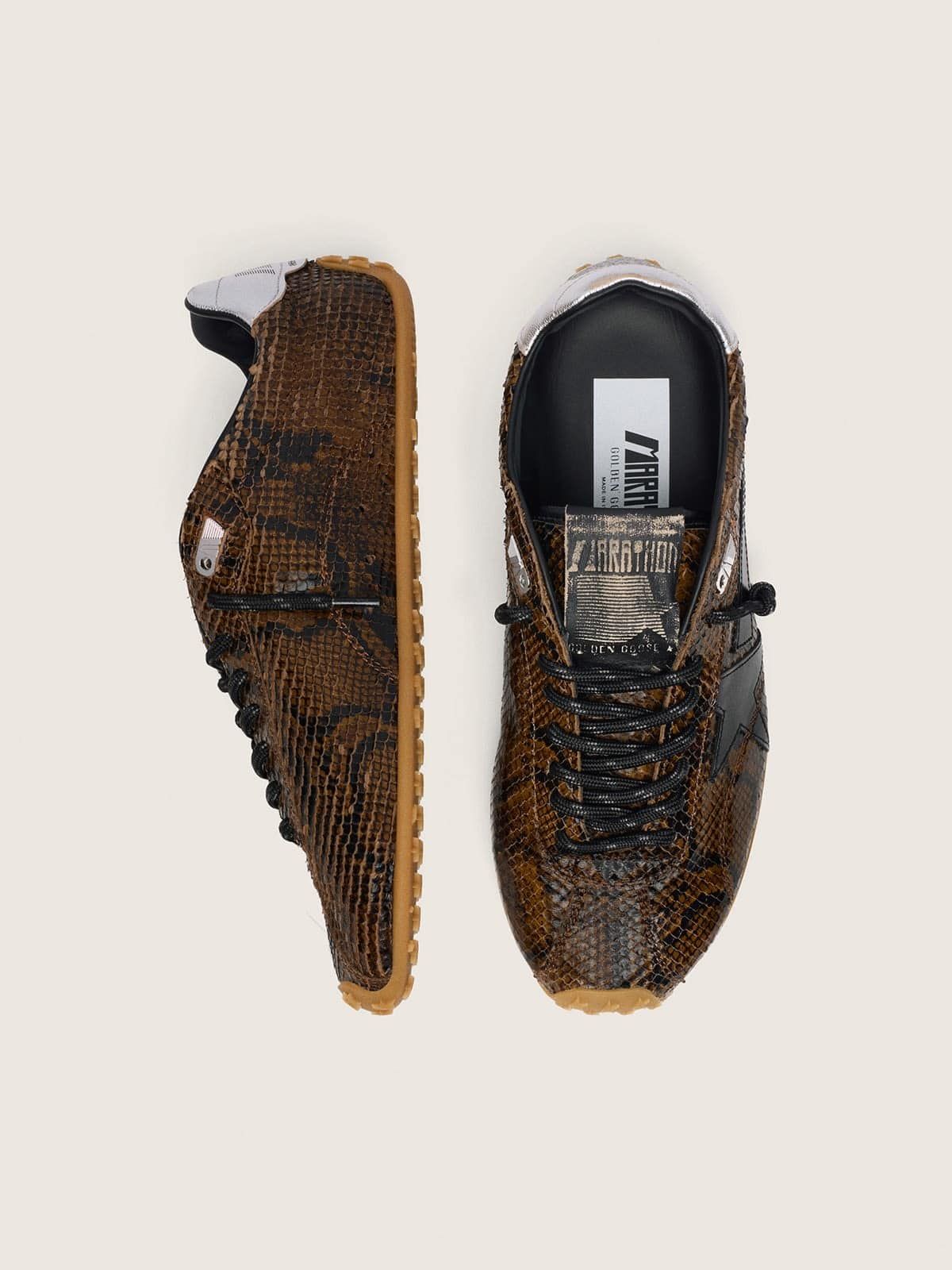  Giày Golden Goose Marathon Speed 'Brown' 