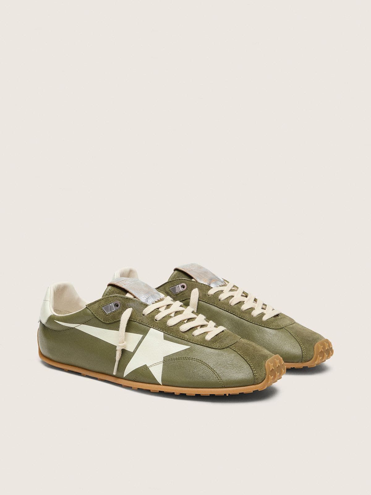  Giày Golden Goose Marathon Speed 'Olive' 