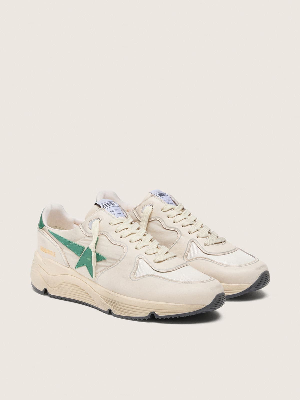 Giày Golden Goose Running Sole 'White' 