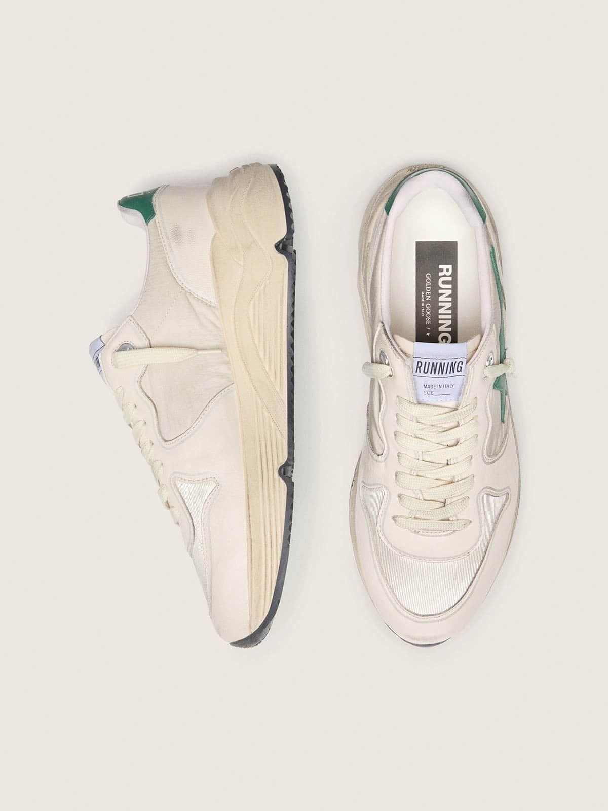  Giày Golden Goose Running Sole 'White' 
