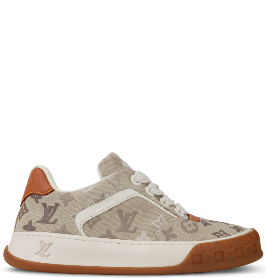  Giày Louis Vuitton LV Tilted Trainers 'Beige' 
