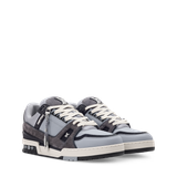  Giày Louis Vuitton LV Trainer Sneakers 'Noir Gris' 