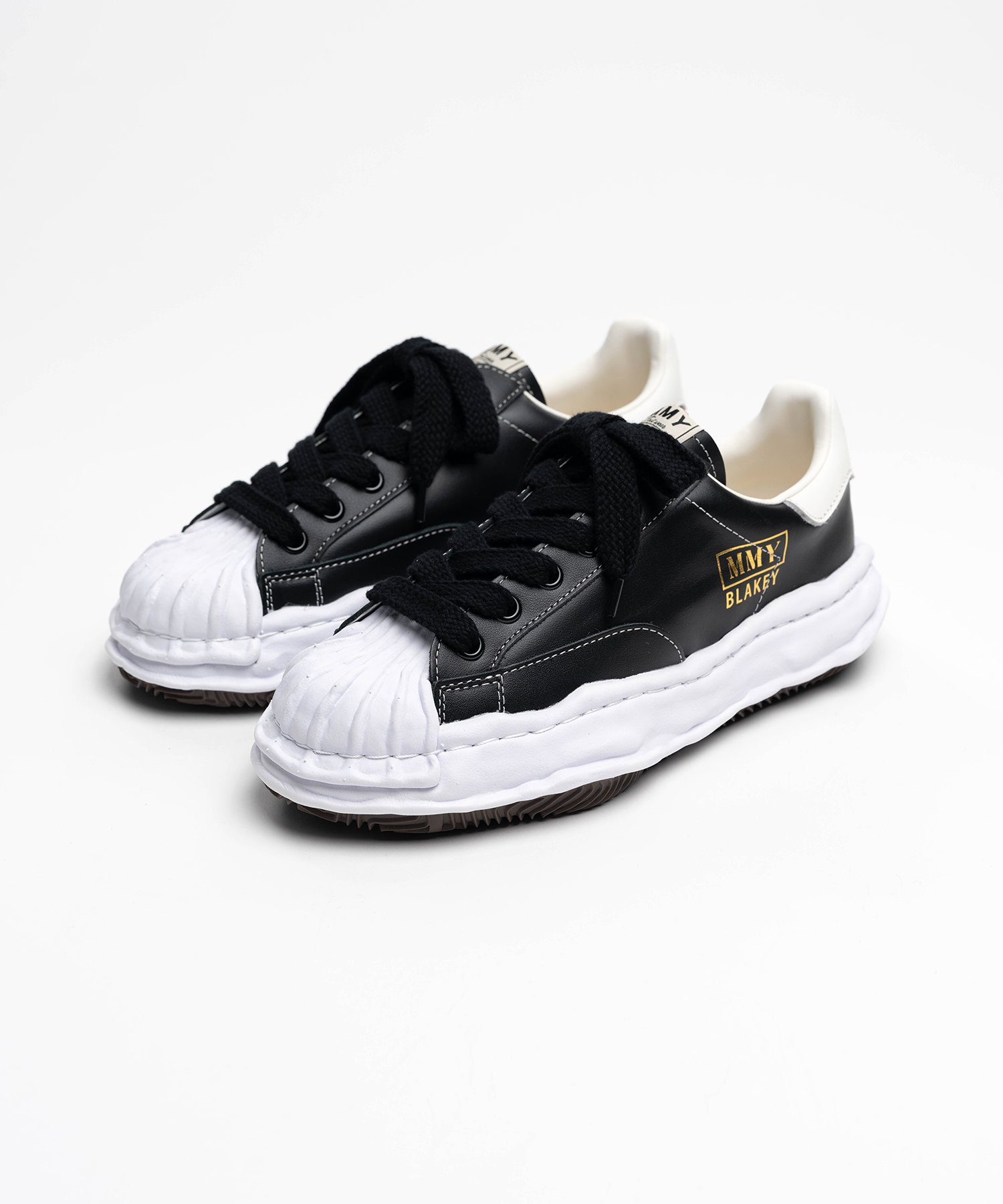  Giày Maison Mihara Yasuhiro Blakey OG Sole 'Black White' 